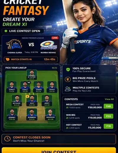 Bet979 (bet 979) fantasy cricket & matchday visual 3
